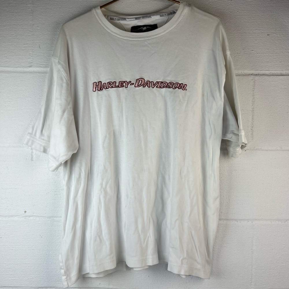 Harley-Davidson Embroidered Short Sleeve Shirt, XL